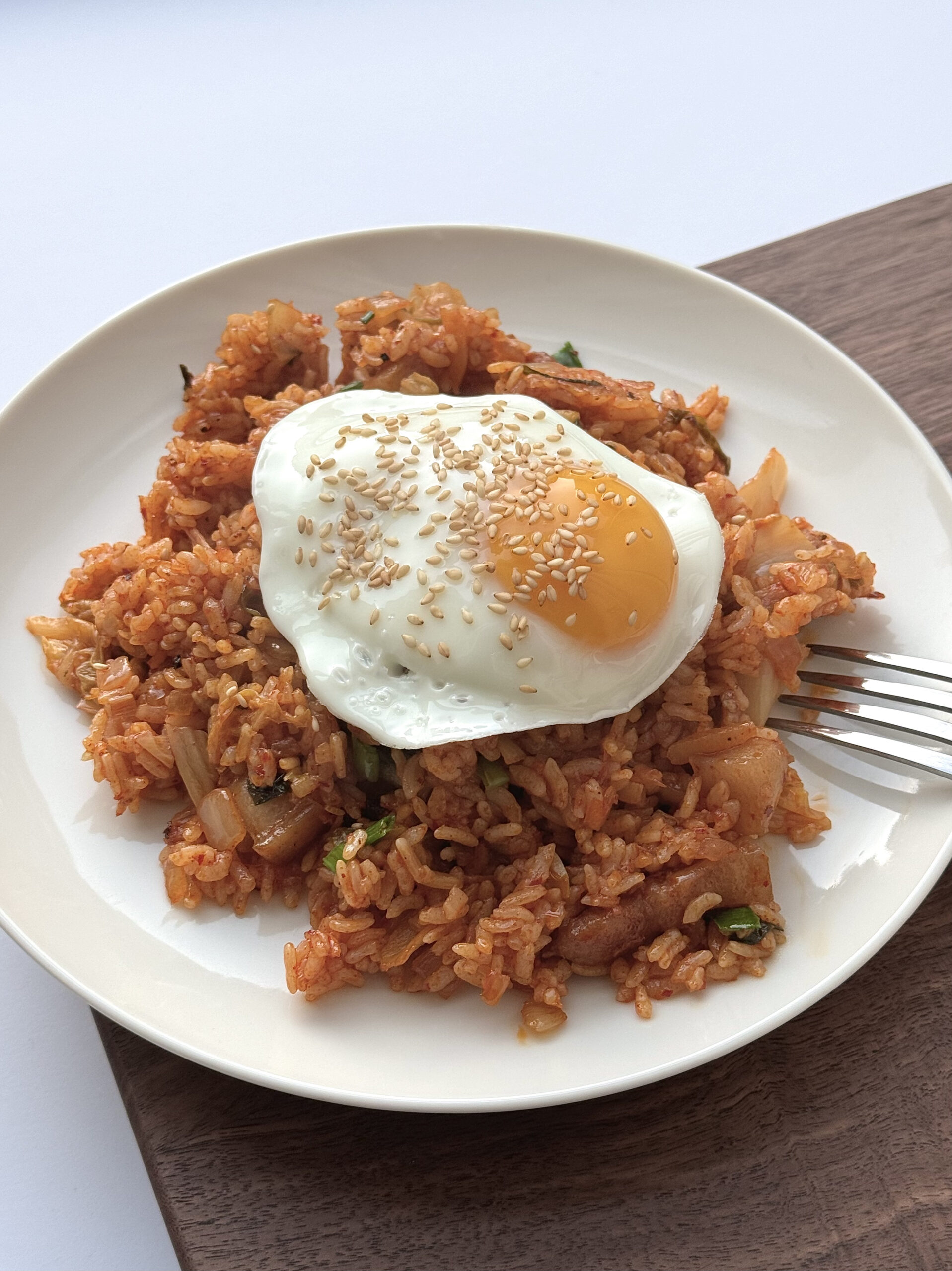 韓式泡菜豬肉炒飯