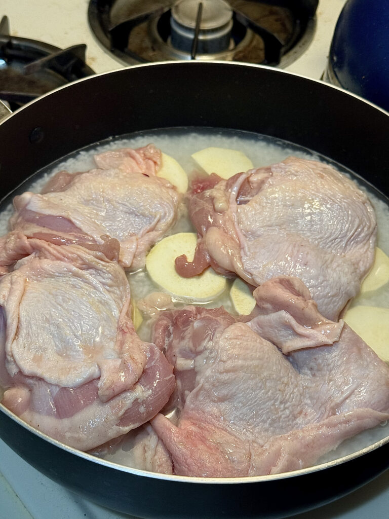 蔥油雞肉炊飯